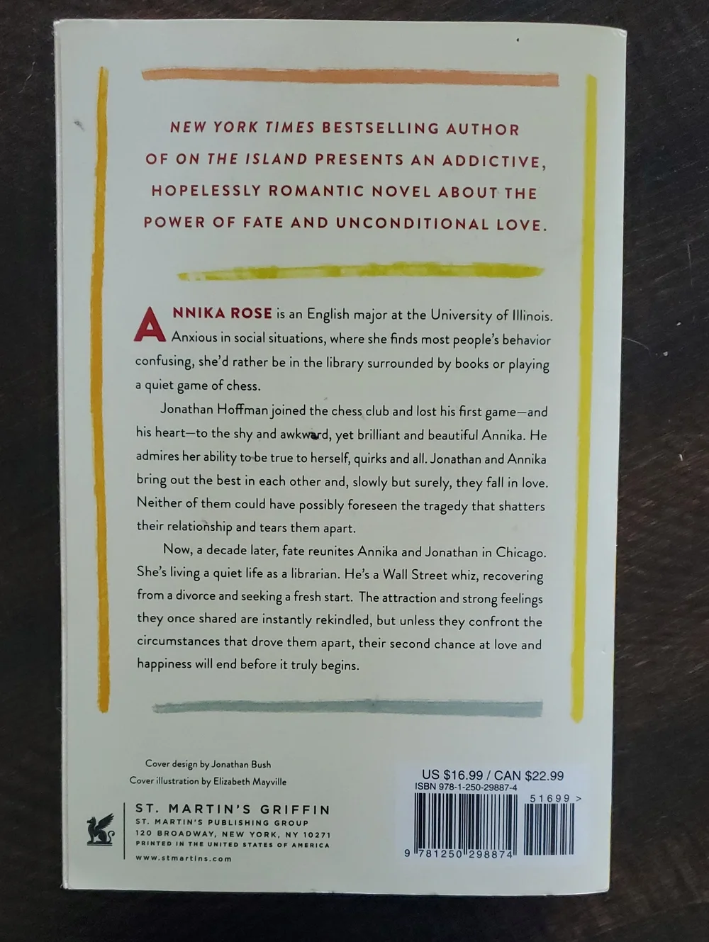 Adult Fiction Book